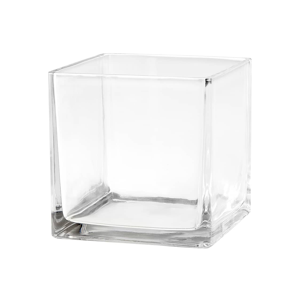 6" Square Glass Vase by Ashland®